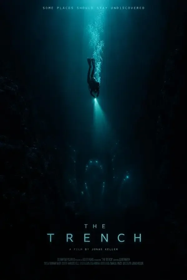 深海四千米（Four Thousand Below）影片海报，2026 年欧美电影科幻、冒险作品