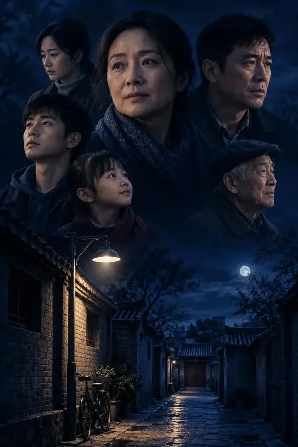 胡同里的第三盏灯（The Third Lamp）影片海报，2026 年国产电影剧情、家庭作品