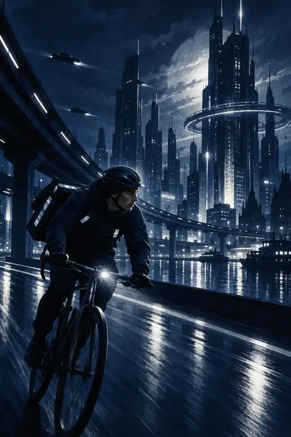最后的信使（The Last Messenger）影片海报，2026 年欧美电影科幻、悬疑作品