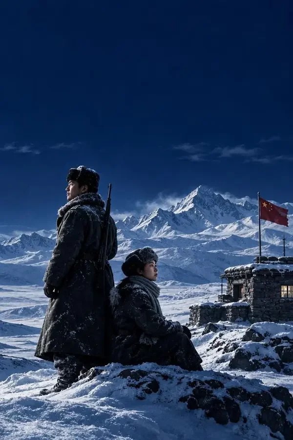 雪岭哨兵（Snowline Guard）影片海报，2026 年国产电影剧情、冒险作品