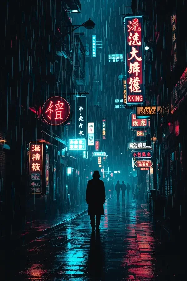 雨夜第八街 影片封面海报，2026 年黑色电影、犯罪