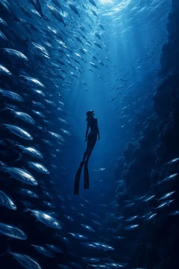 海女与银鱼（海女と銀の魚）影片海报，2026 年日韩电影剧情、家庭作品